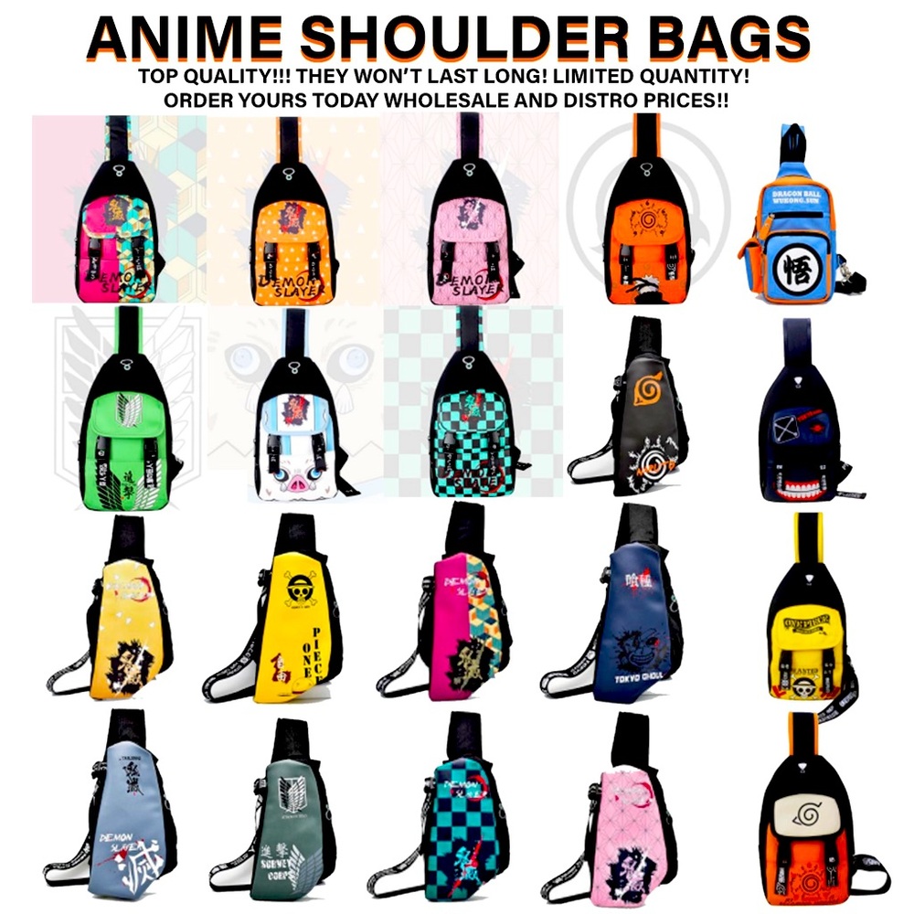 anime shoulder bags